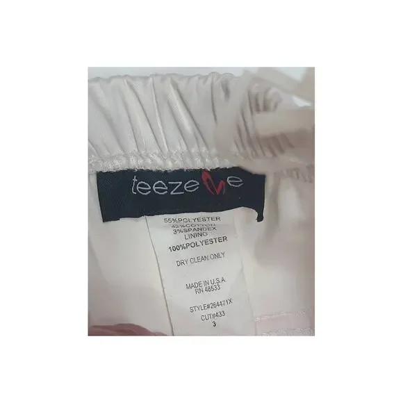 Teeze me satin crumb catcher bodice mini dress juniors size 3 90s Y2K - Picture 4 of 7